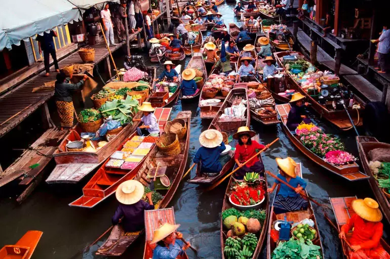 Bangkok Nehir Pazarı